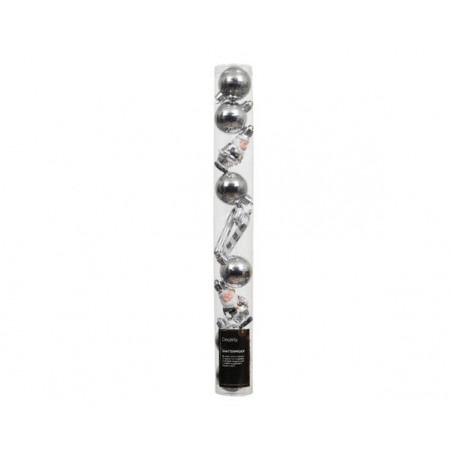 SET MIX CHRISTMAS ARGENTO 10pz