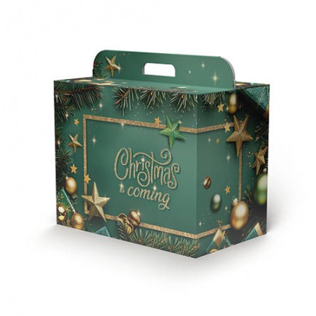 SCATOLA REGALO C/MANIGLIA LINEA 400 43x26x34cm STARLIGHT