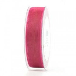 NASTRO ORGANZA mm25x50mt FUXIA