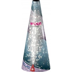 FONTANA VULCANO ARGENTO 1pz