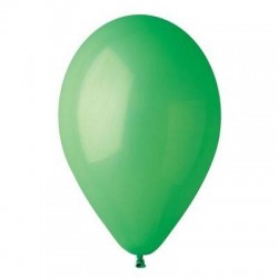 PALLONCINI LATTICE MEDIUM 10 25pz VERDE SMERALDO