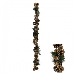 GHIRLANDA PIGNE ORO 120cm
