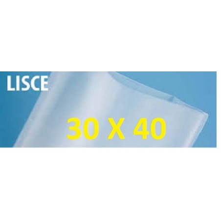 BUSTE SOTTOVUOTO LISCE H7 MIS. 30x40cm 100pz