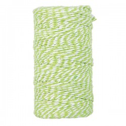 CORDINO BICOLORE mm2x100mt GREEN/WHITE