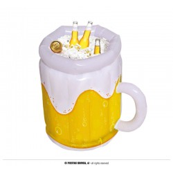BOCCALE DI BIRRA GONFIABILE PER BIBITE 45x30cm
