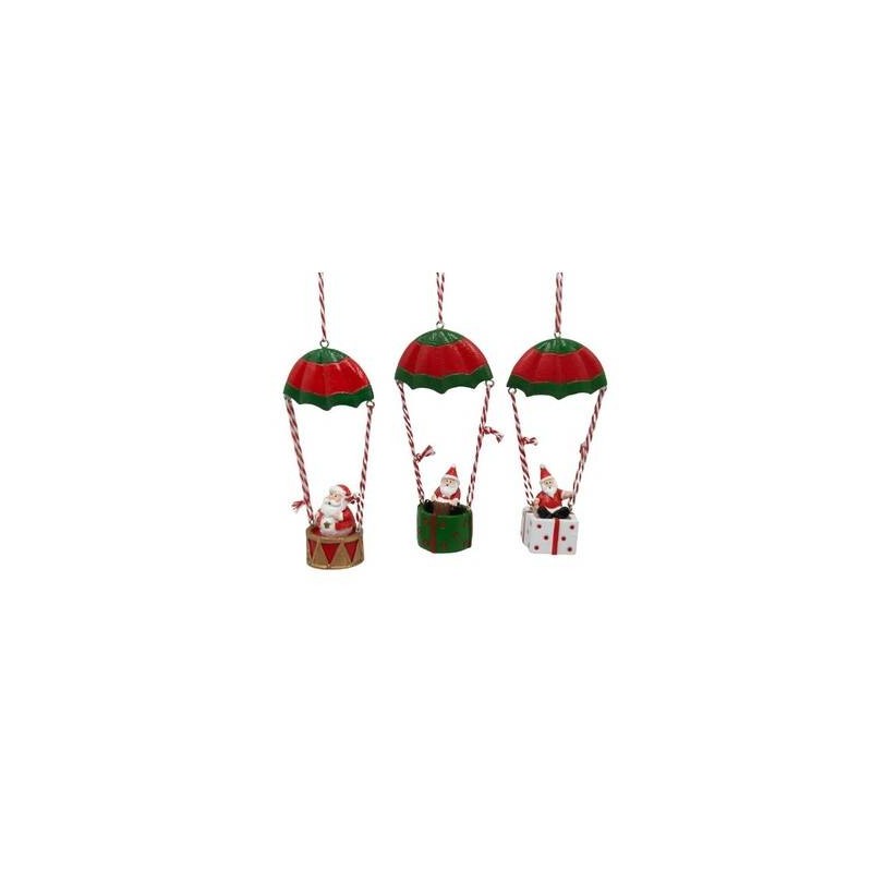 PENDENTE MONGOLFIERA IN RESINA 6x3x13cm XMAS ASS.TI 1pz