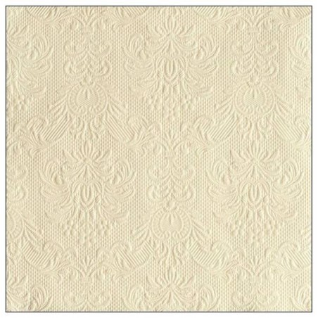 TOVAGLIOLI 33x33cm ELEGANCE CREAM 15pz