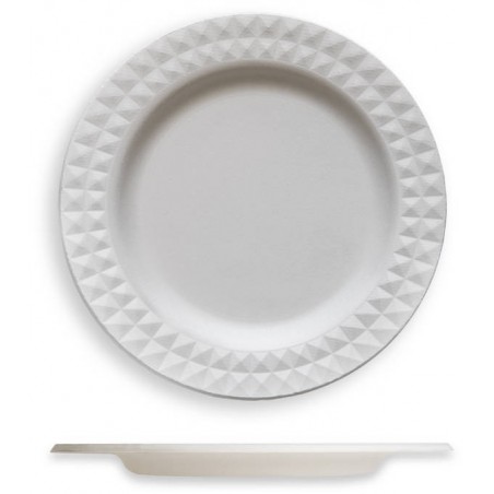 PIATTI PIANI DECOR ø18cm POLPA 50pz