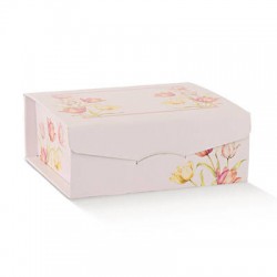 SCATOLA GIFT 23x23x10cm TULIPS
