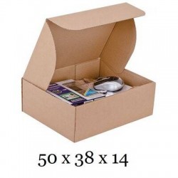 SCATOLA E-COMMERCE FUSTELLATA MOD.L 50x38x14cm