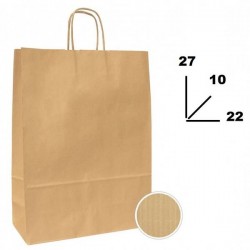 BORSA CARTA AVANA MIS.22+10x27cm