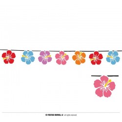 GHIRLANDA FIORI HAWAIANA 3mt 15 FIORI