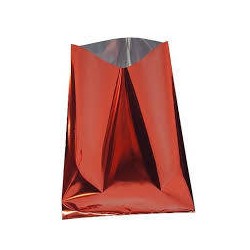 BUSTE REGALO P.P.L. 20x35cm ROSSO METAL 50pz