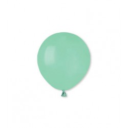 PALLONCINI COLOR 5 12cm VERDE MENTA 100pz