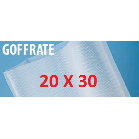 BUSTE SOTTOVUOTO GOFFRATE V9 MIS.20x30cm 10pz