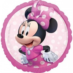 PALLONE MYLAR TONDO MINNIE 43cm