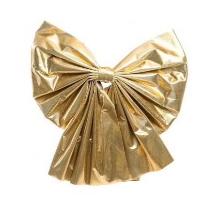 FIOCCO IN TESSUTO C/APPENDINO 58x66cm ORO