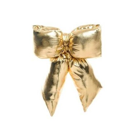 FIOCCO IMBOTTITO IN TESSUTO 25x10x30cm ORO