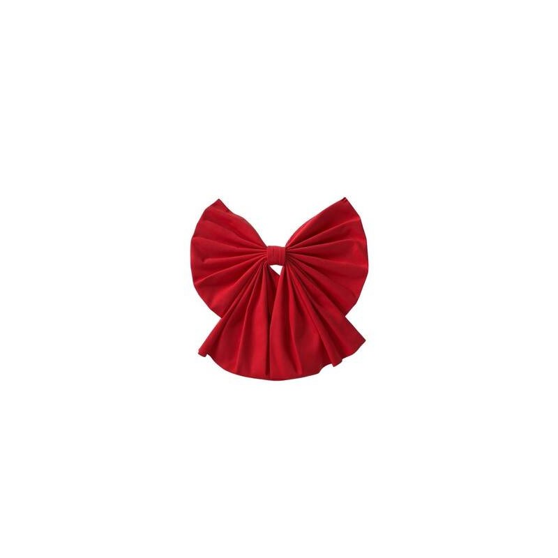 FIOCCO IN VELLUTO C/APPENDINO 58x66cm ROSSO