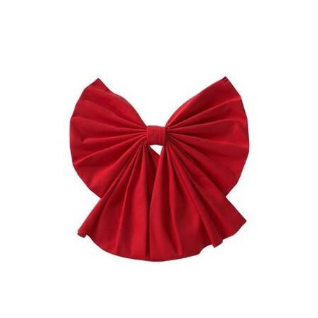 FIOCCO IN VELLUTO C/APPENDINO 58x66cm ROSSO