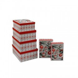 SCATOLA REGALO RETTANGOLARE 33,5x25,5x14,5cm BAUBLES & BOWS