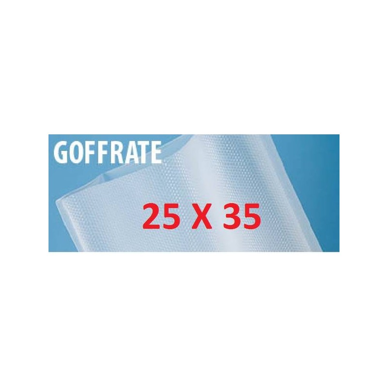 BUSTE SOTTOVUOTO GOFFRATE V9 MIS.25x35cm 10pz