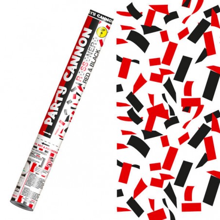 CANNONE SPARACORIANDOLI ROSSO/NERO 40cm
