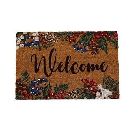 ZERBINO 60x40cm WELCOME BERRIES