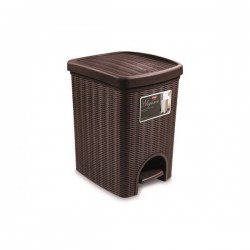 PATTUMIERA LINEA ELEGANCE 6lt MOKA 20,5x20,5x28cm