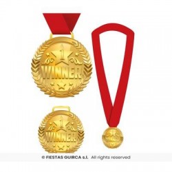 MEDAGLIA WINNER ORO