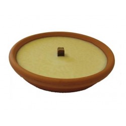 FIACCOLA COCCIO ø17,5 CERA AVORIO CDG