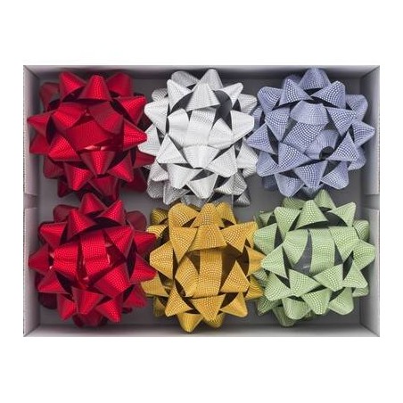 STELLE ADESIVE WAVE 68348-00 mm10 ø5cm COLORI ASS.TI 50pz
