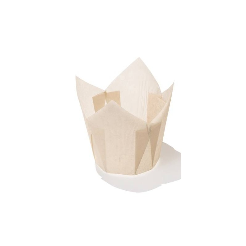 PIROTTINI TULIP 50x50mm H.72mm ECRU 120pz