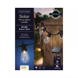 LUCI SOLARI IN PVC 5,7mt 8 FUNZIONI