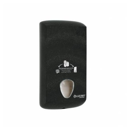 DISPENSER ECONATURAL IGIENICA INTERFOGLIATA 30x17x13,2cm 892344 NERO LUCART