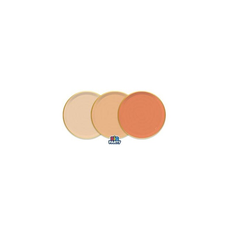 PIATTI DESSER ø18cm RUSTIC SUNSET 6pz