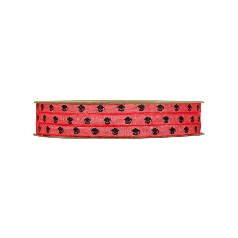 NASTRO TOCCO LAUREA mm6x25mt ROSSO