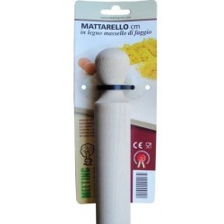 MATTARELLO IN LEGNO DI FAGGIO 38cm 938