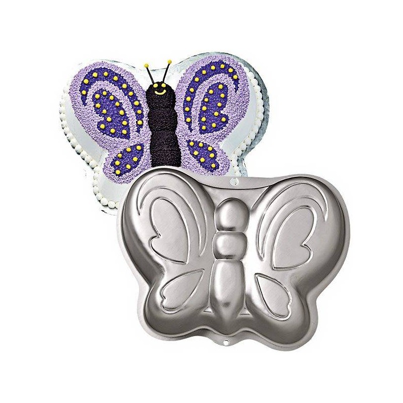 TEGLIA TORTA FARFALLA 27x21,5x5,2cm