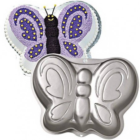 TEGLIA TORTA FARFALLA 27x21,5x5,2cm