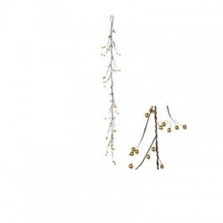 RAMO GHIRLANDA BACCHE ORO 130cm
