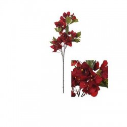FIORE BOUGAINVILLEA C/STELO 76cm ROSSO