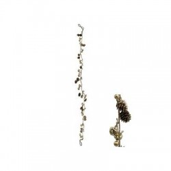 RAMO GHIRLANDA C/CAMPANELLE ORO 150cm