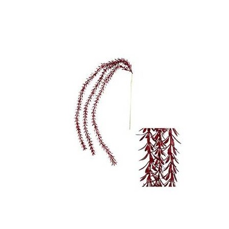 RAMO PENDENTE 100cm ROSSO