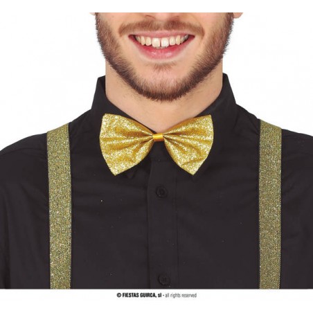 PAPILLON PAILLETTES ORO