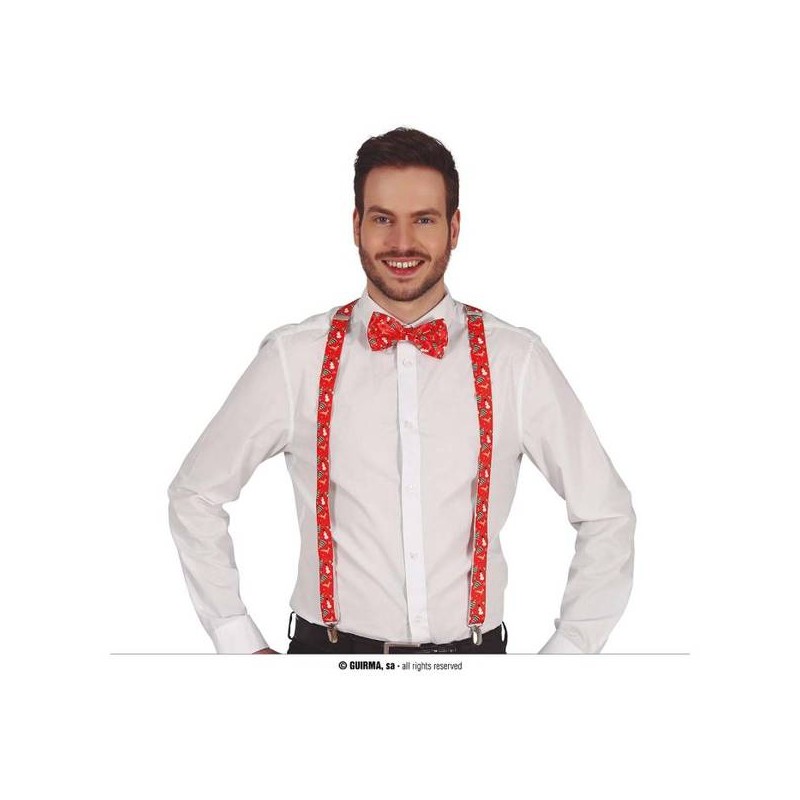 BRETELLE ROSSE NATALE