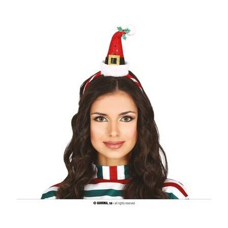 CERCHIETTO CAPPELLINO BABBONATALE