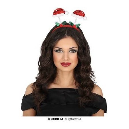 CERCHIETTO CAPPELLI BABBO PAILLETTES