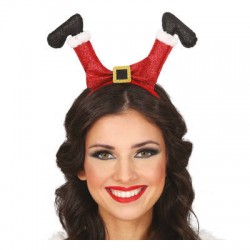 CERCHIETTO GAMBE DI BABBO NATALE