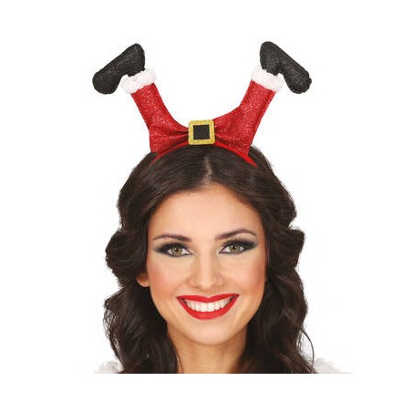 CERCHIETTO GAMBE DI BABBO NATALE